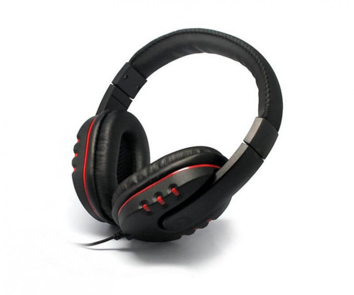 Наушники HQ-Tech SY-870 Black, 2 x Mini jack (3.5 мм), накладные, регулятор громкости, микрофон, каб